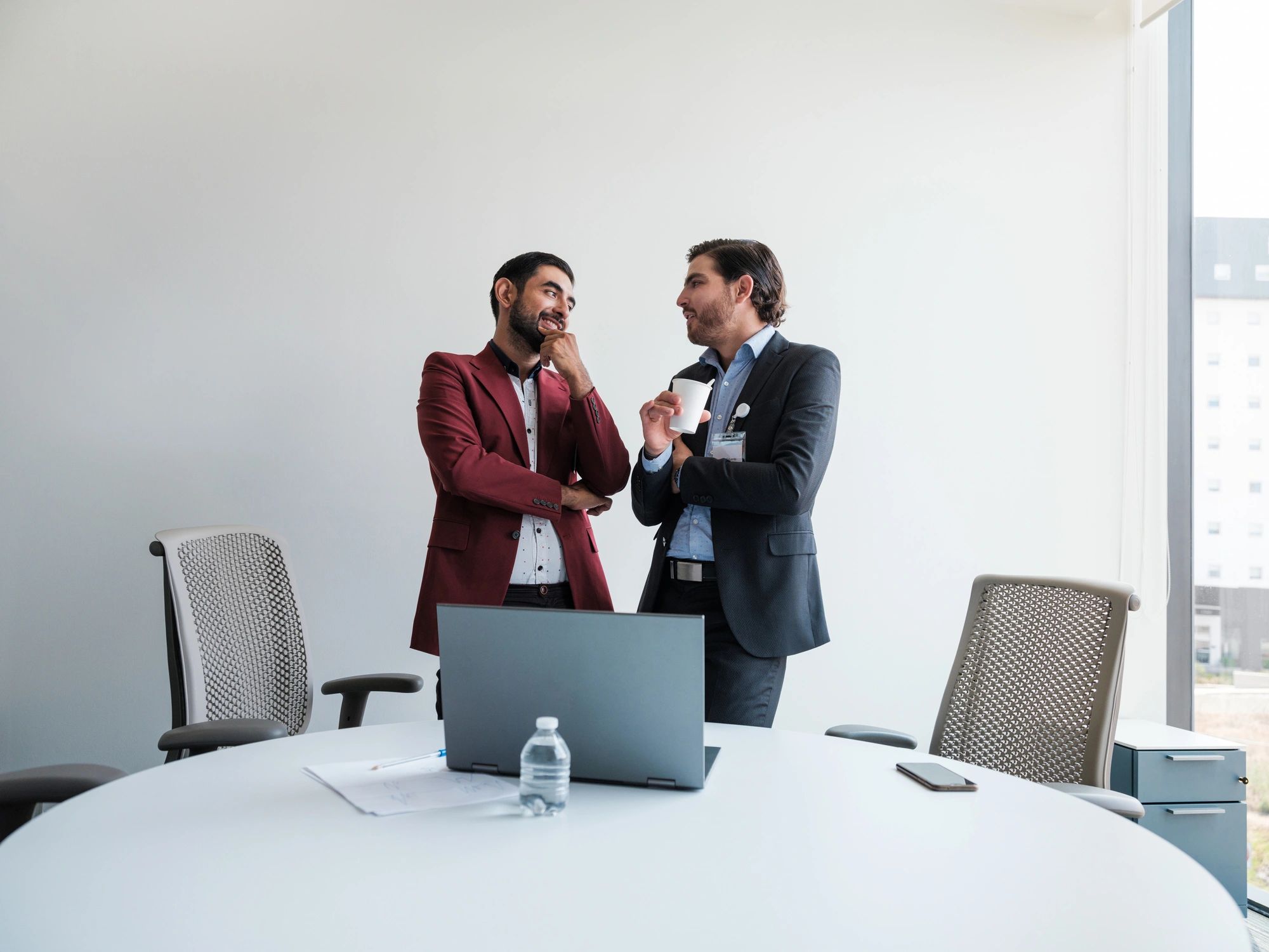 Professional consultation in a law office